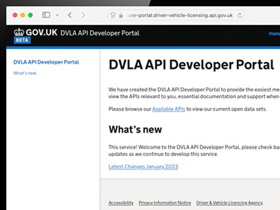 API Development - Access to DVLA Driver Data (ADD)