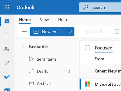 Outlook is not working - So try using Outlook webmail