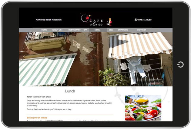 Online restaurant booking system 